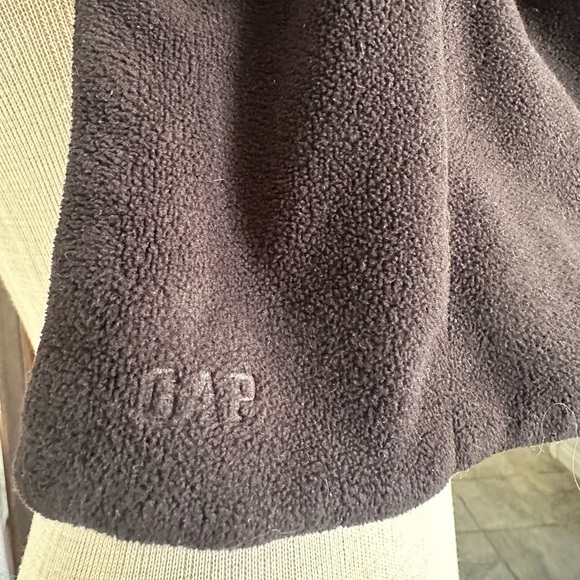 GAP black fleece scarf, unisex - Picture 7 of 11